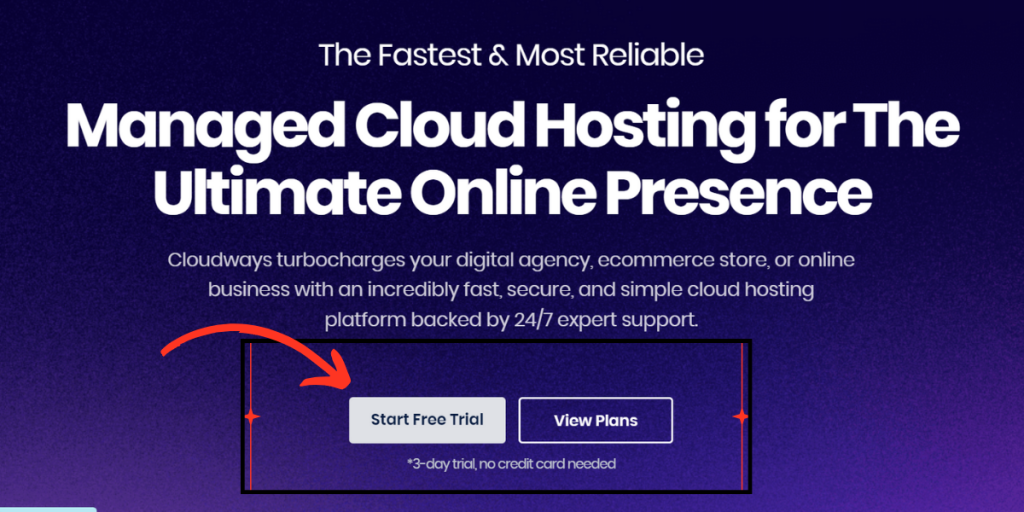 cloudways free trial